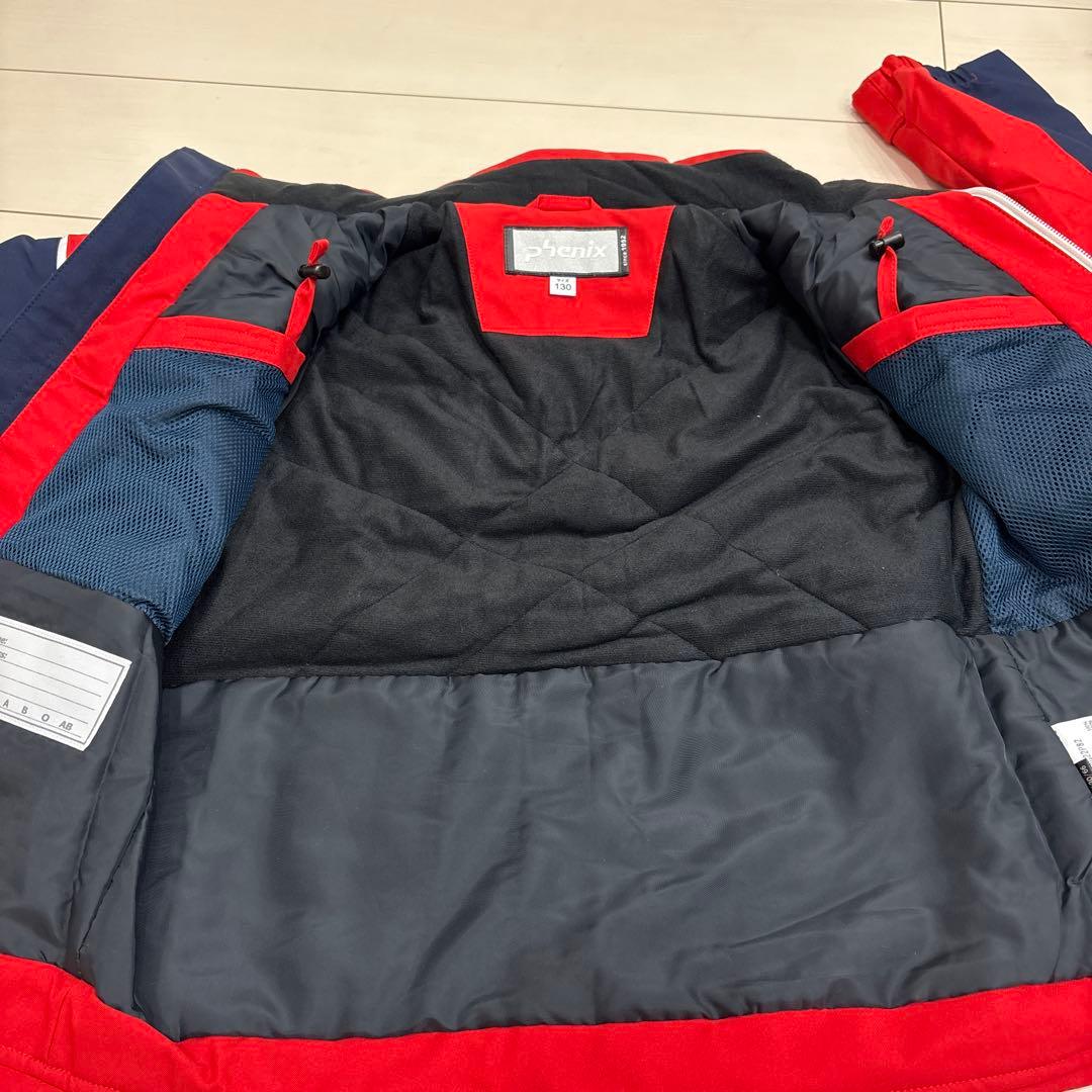 phenix スキーウェアセット サイズ130 赤/紺