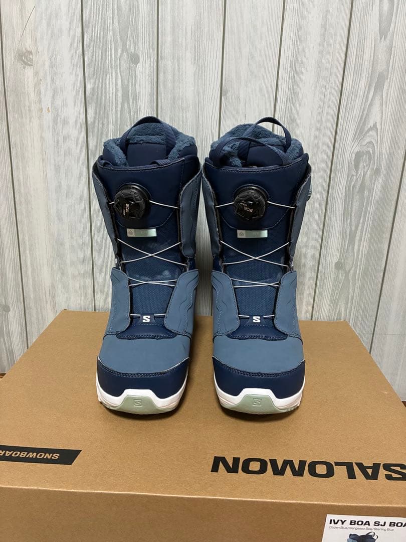 新品同様SALOMON IVY BOA SJ BOA ブーツ 25cm