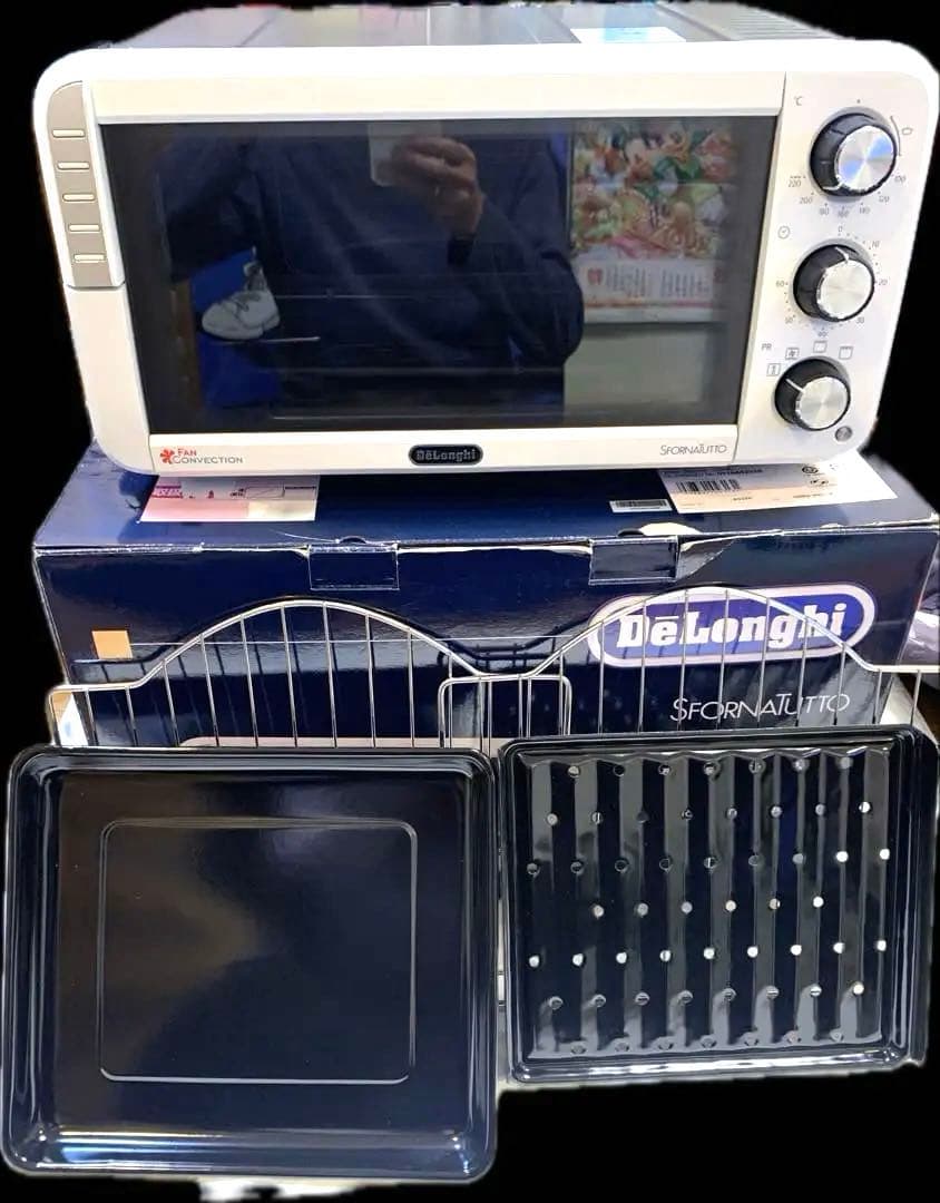 【美品&即日発送】DeLonghiデロンギコンベクションオーブンEO12562J