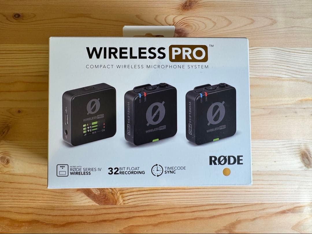 RØDE Wireless Pro ワイヤレスマイクシステム