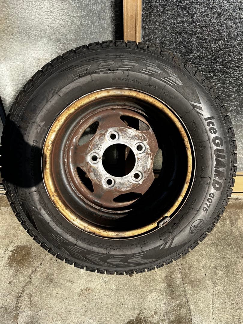 k*a様 ランドローバーディスカバリー1 ヨコハマアイスガード　タイヤ・ホイール