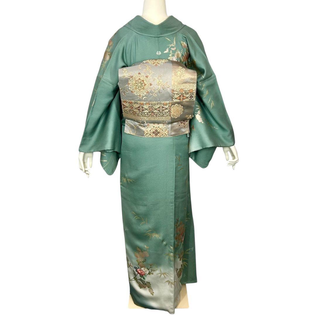 camc　訪問着５点フルセット　袋帯　着物　正絹