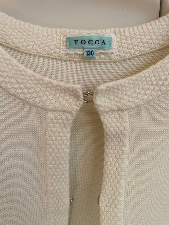 【最終値下げ】TOCCAトッカ上着ワンピース  120靴卒園式 入学式 結婚式