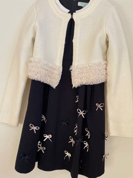 【最終値下げ】TOCCAトッカ上着ワンピース  120靴卒園式 入学式 結婚式