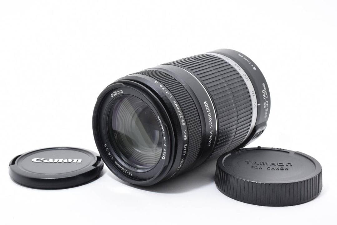 【実用美品】Canon キヤノン EF-S 55-250mm F4-5.6 IS