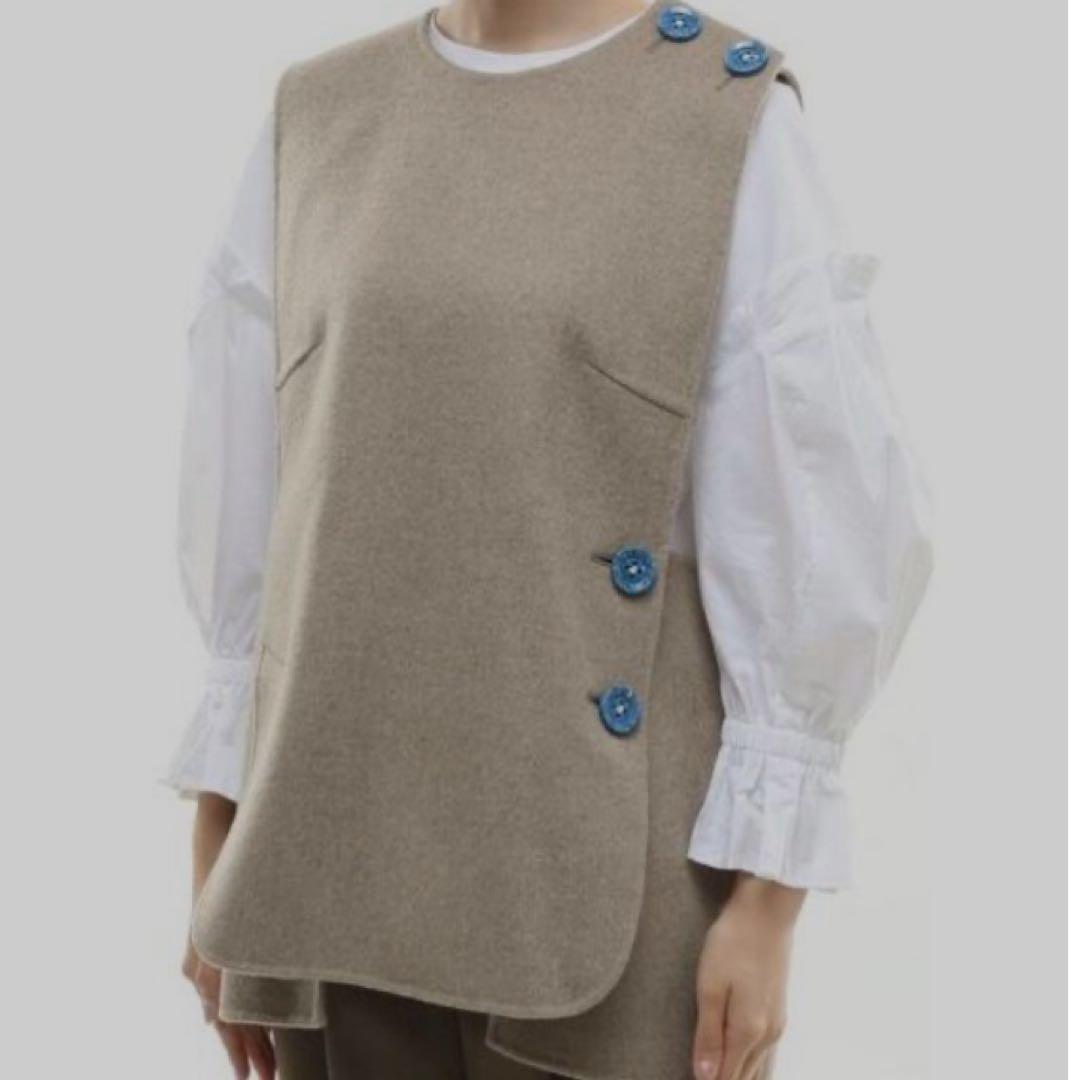 ENFOLD エンフォルド　ウールリバーベスト