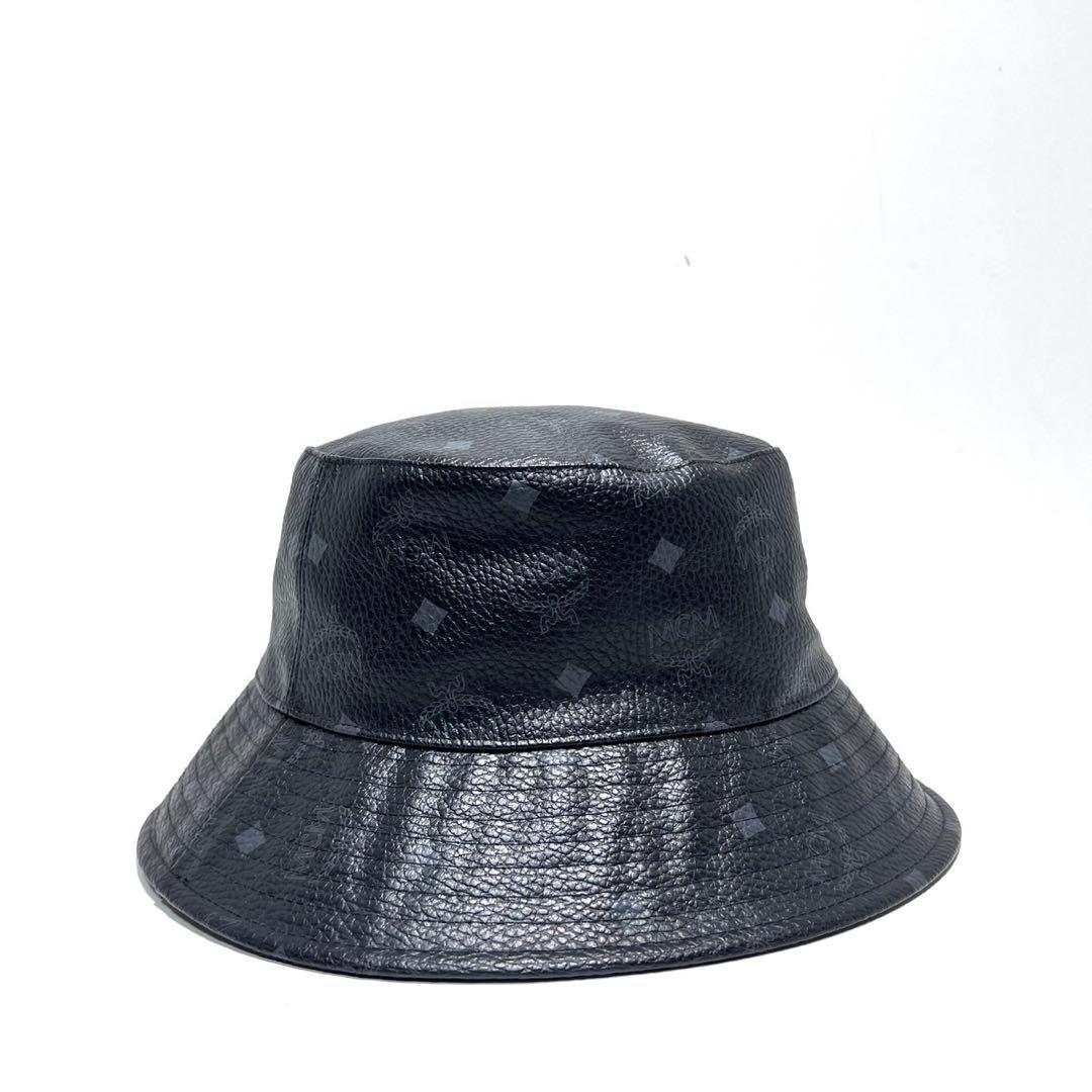 【美品】MCM エムシーエム/ヴィセトス柄/PVC/ハット バケットハット