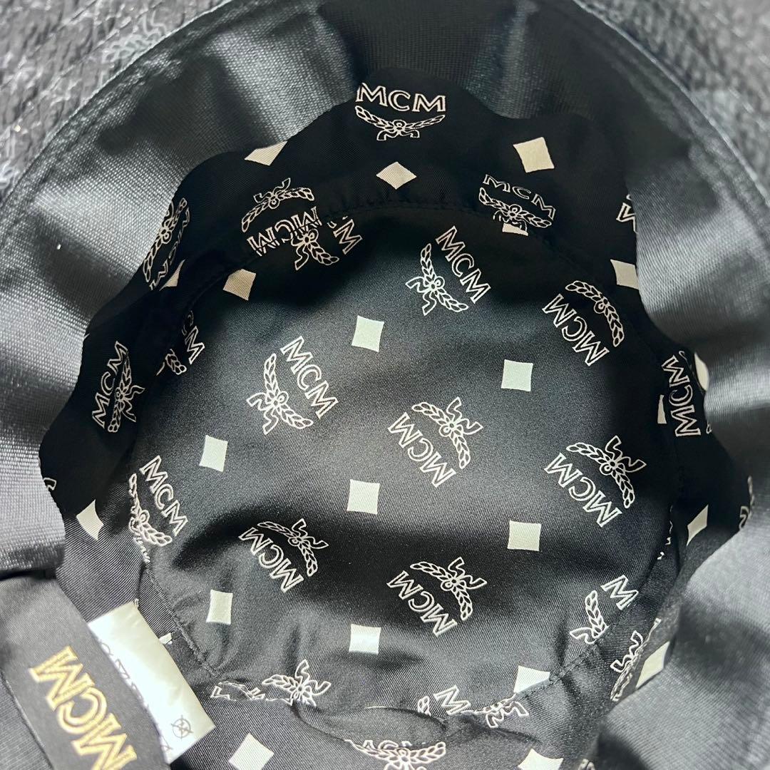 【美品】MCM エムシーエム/ヴィセトス柄/PVC/ハット バケットハット