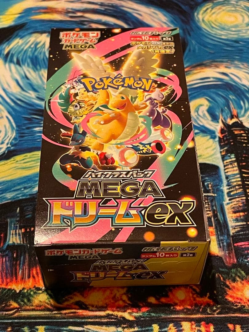 ポケモンカードゲーム MEGAドリームex シュリンク無　新品、未開封