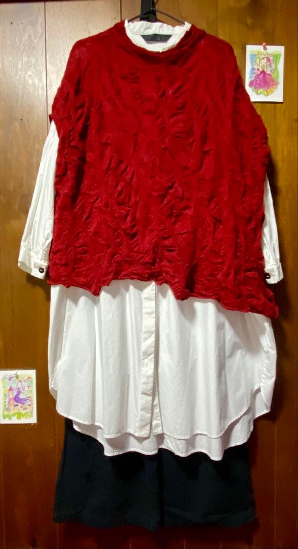 萠　MOYURU ロングシャツチュニック&ベスト