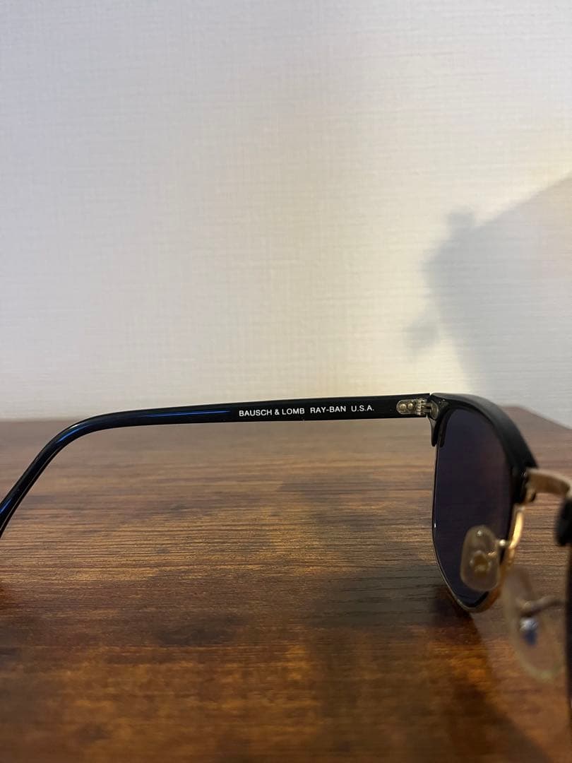 希少 Ray-Ban B&L USA製 CLUBMASTER ボーイズマーケット