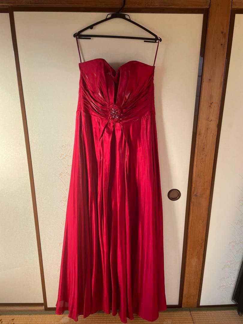 AIMER 赤 ロングドレス 13