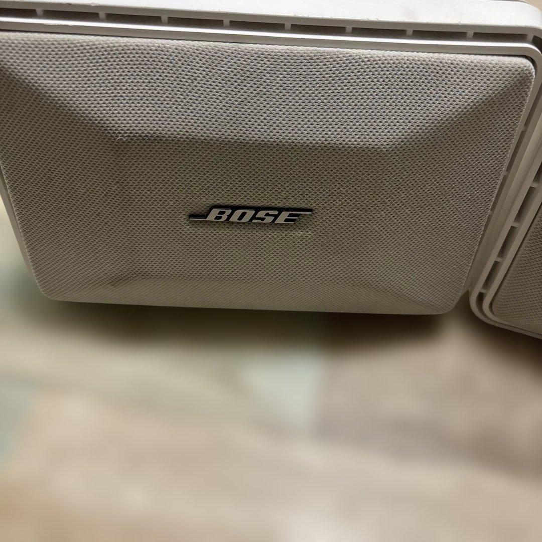 ミ*ズ様 BOSE　スピーカー　101MMW　ペア　天吊金具付き　ホワイト 白