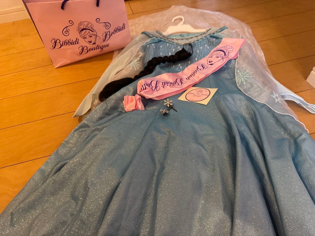 ビビデバビデブティック　エルサ　ドレスセット　130 ディズニー