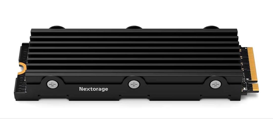 Nextorage NEM-PAシリーズ 2TB PS5対応ヒートシンクSSD