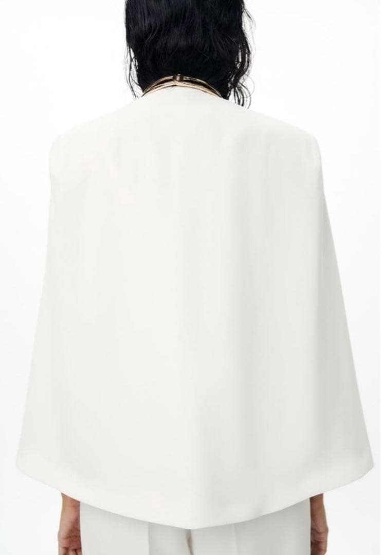 ZARA ケープ　ブレザー　ジャケット