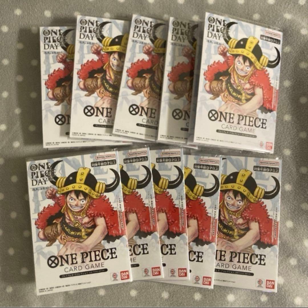 ク*ー様 ルフィ プレミアムカードコレクションONEPIECEDAY25 10セ