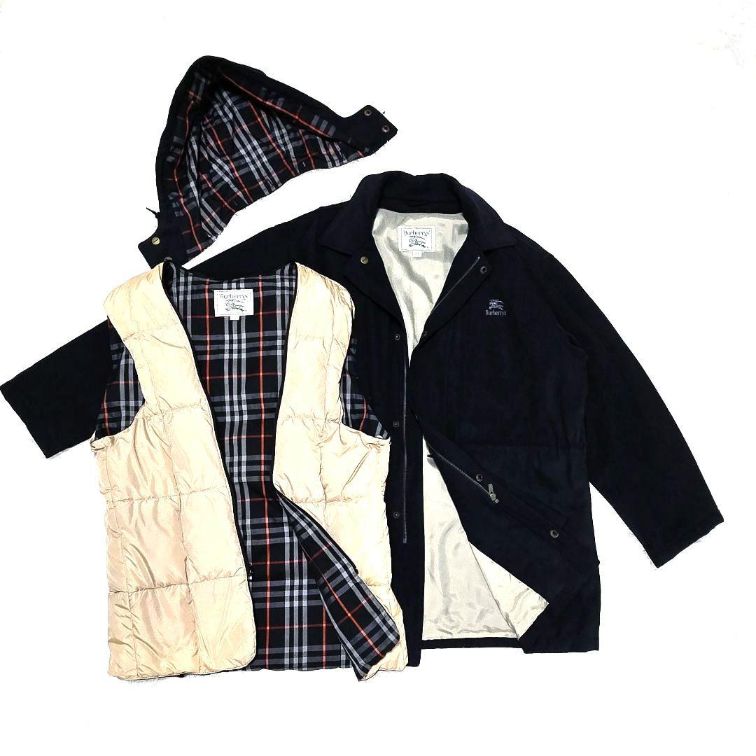 限定価格☆美品 4way バーバリー モッズコート ノバチェック ダウンライナー