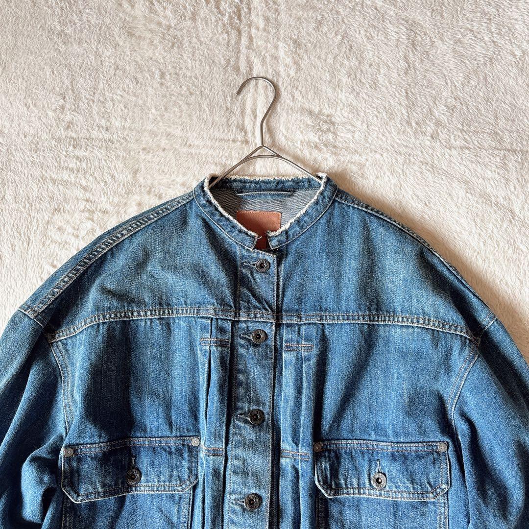 スピック&スパン 5 1/22 ND-LINE CROP DENIM ジャケット