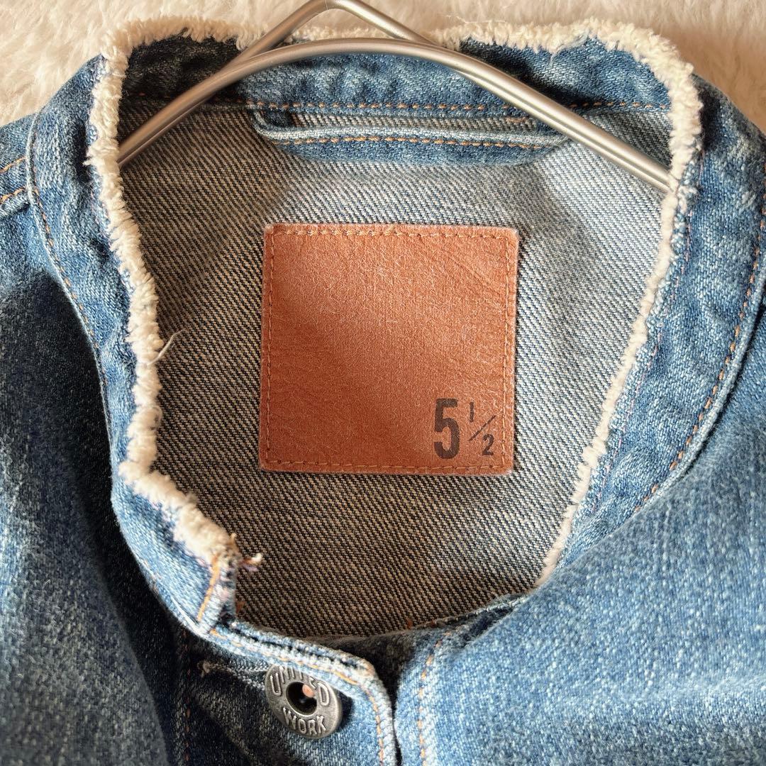 スピック&スパン 5 1/22 ND-LINE CROP DENIM ジャケット