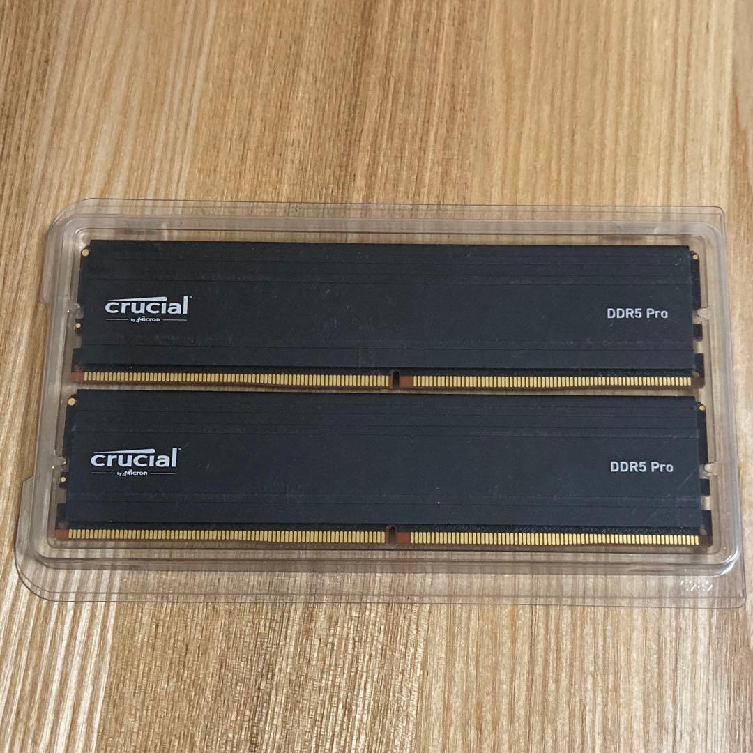 crucial DDR5 Pro 64GB（32GB×2）