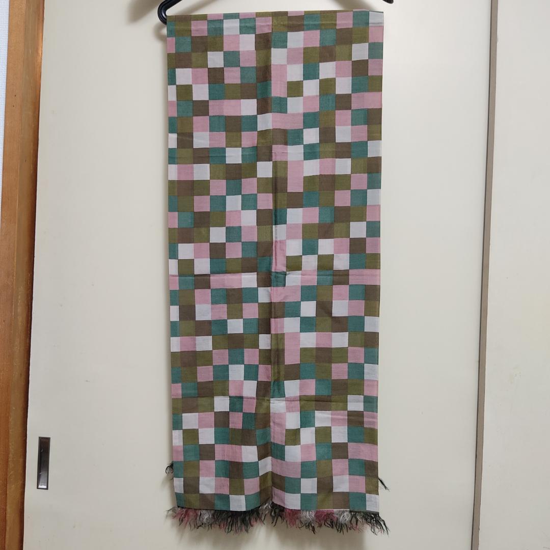 DRIES VAN NOTEN チェック柄 ストール