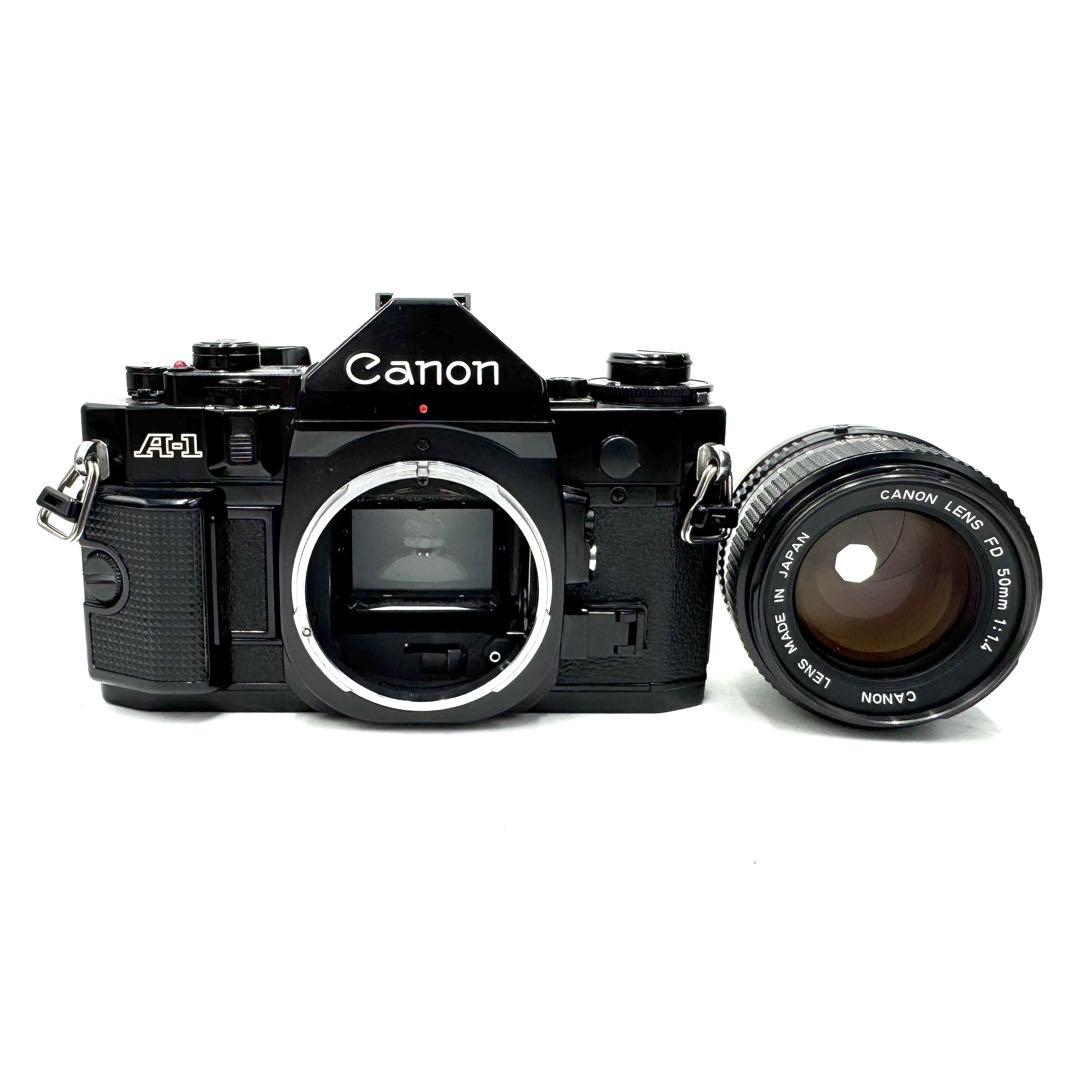 希少元箱付きCanon キャノン A-1 NEW FD 50mm f1.4