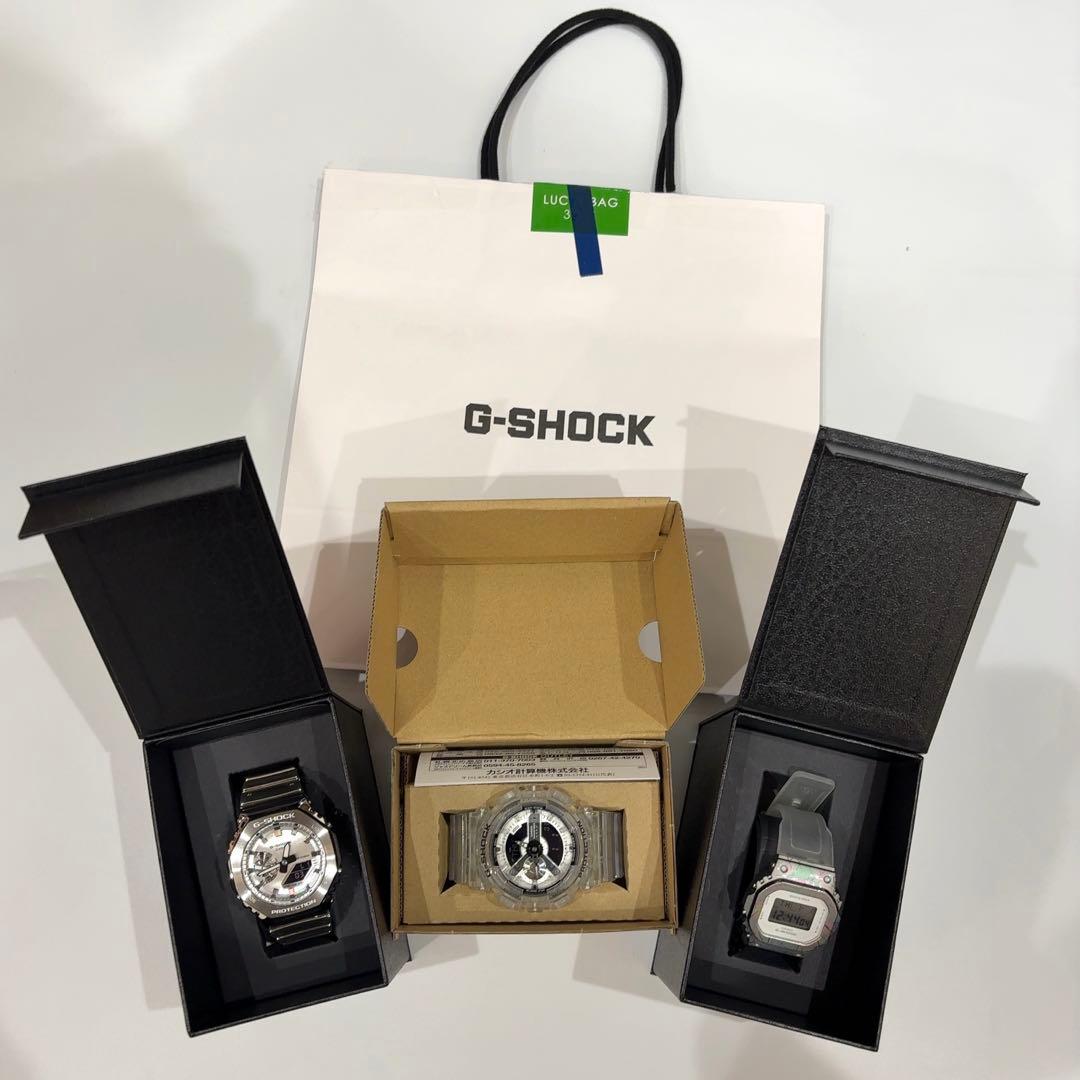 カシオ　CASIO G-SHOCK 2026年福袋　3点セット