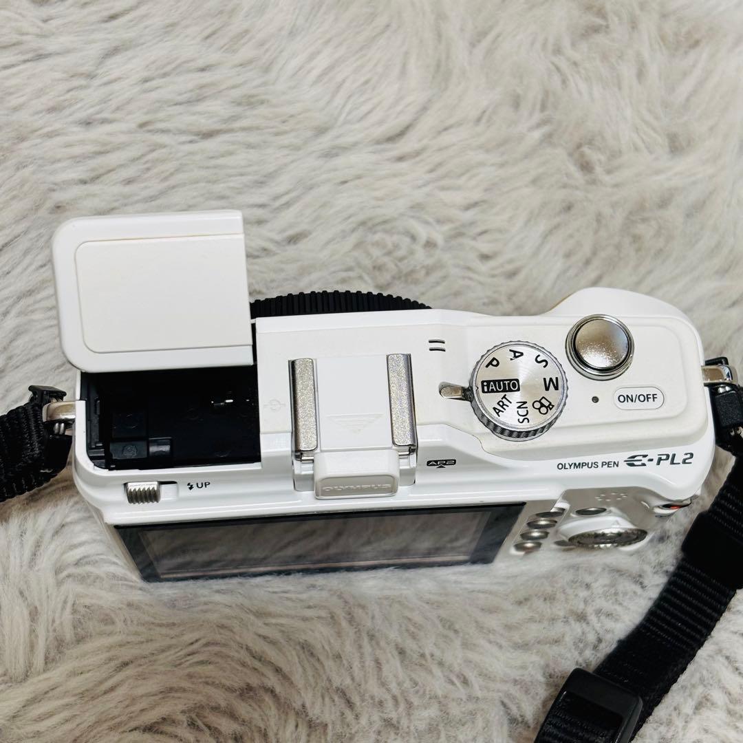 動作確認済⭐︎ OLYMPUS E-PL2 ミラーレスカメラ ホワイト オリンパス
