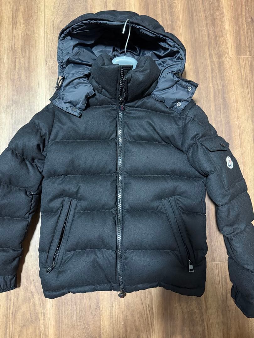 モンクレール　moncler ダウンジャケット　モンジュネーブル　ブラック
