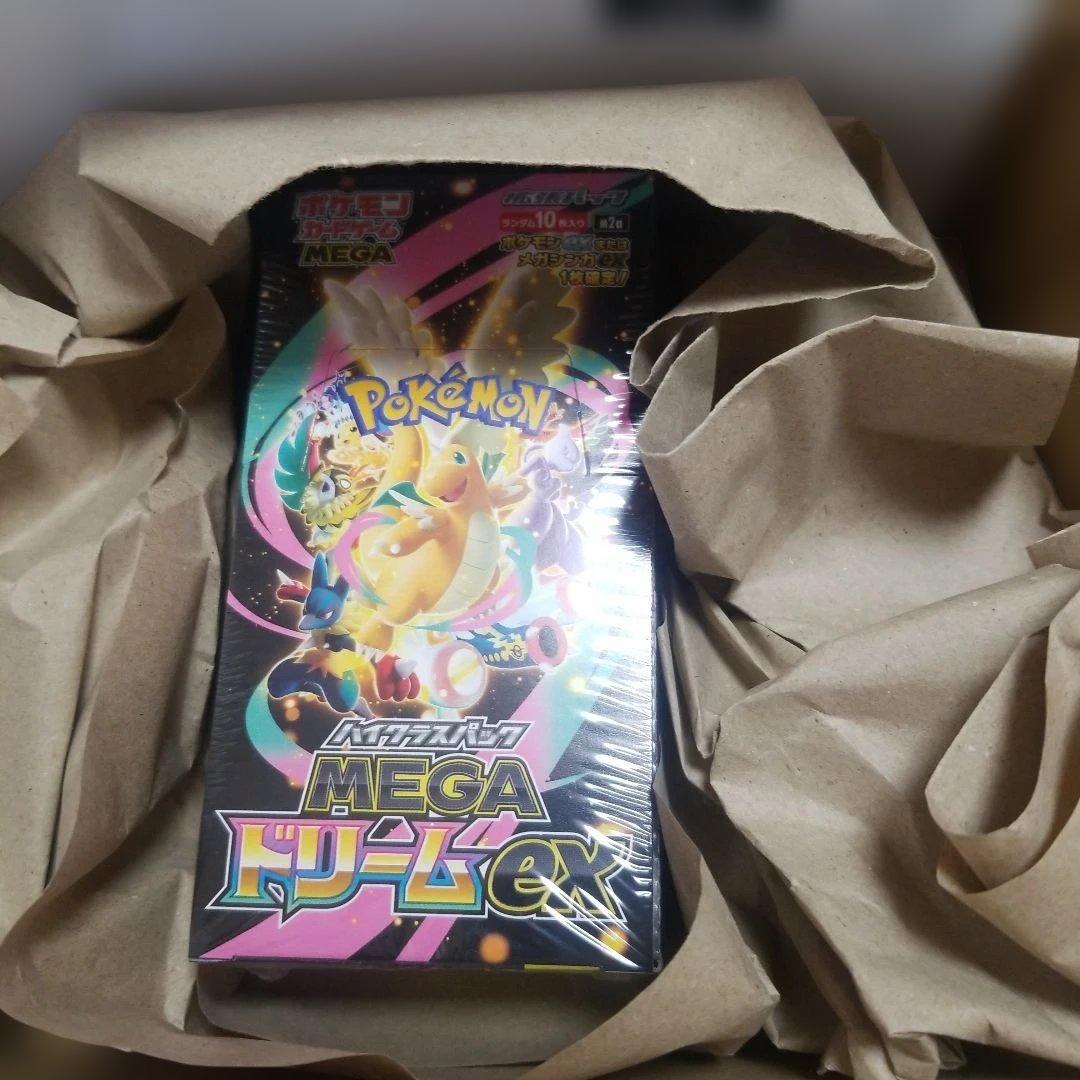 ポケモンカードゲーム　MEGAドリームex シュリンク付　新品未開封
