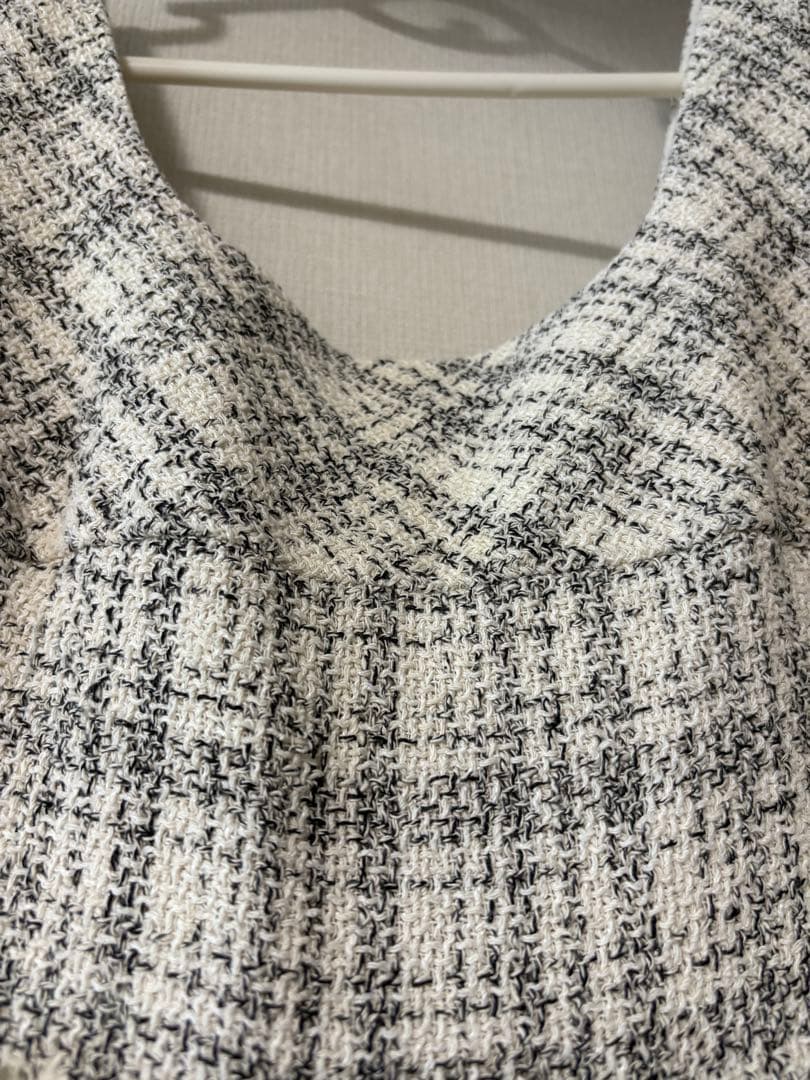 ワンピース herlipto Summer Tweed Midi Dress