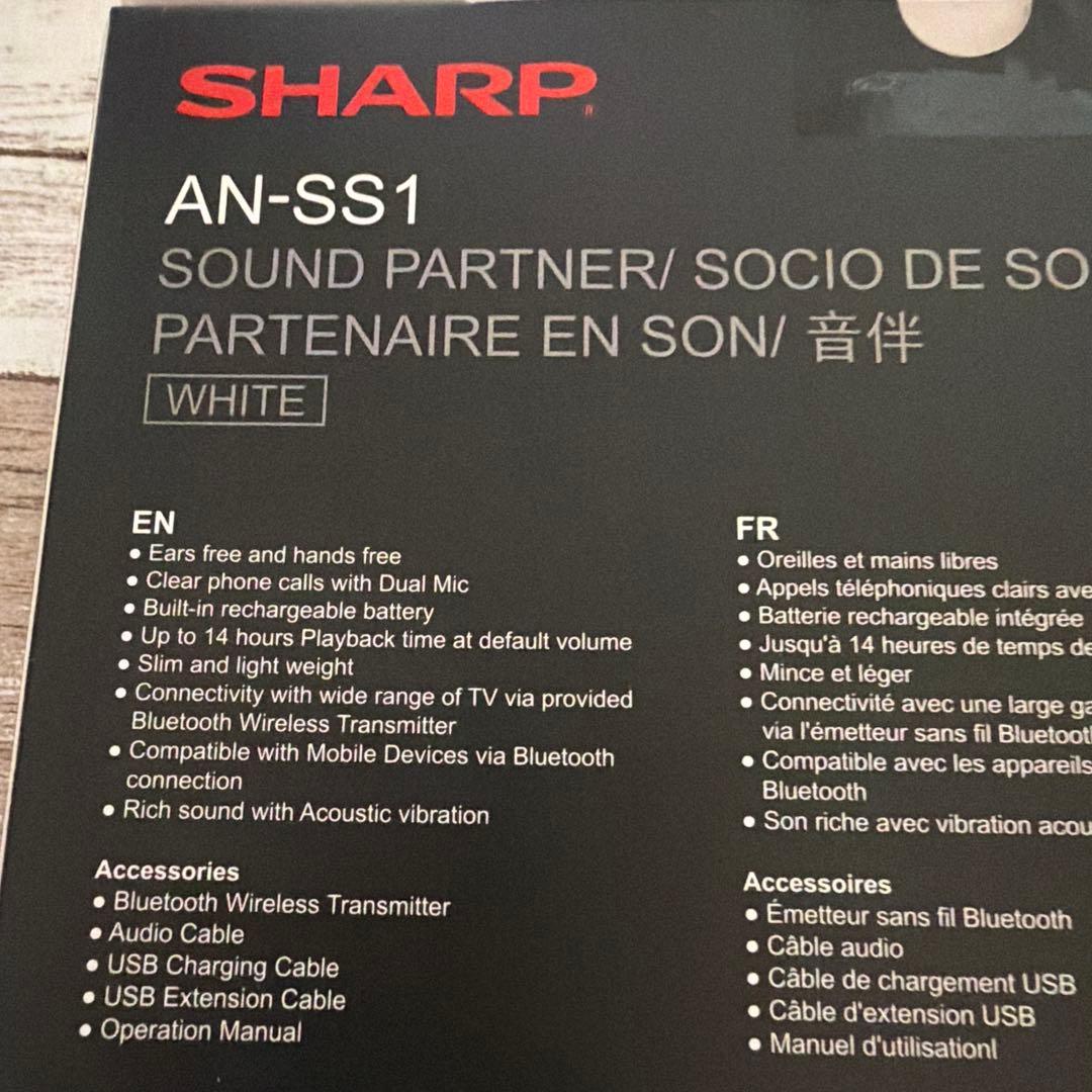 シャーブ　サウンドパートナー　AN-SS1