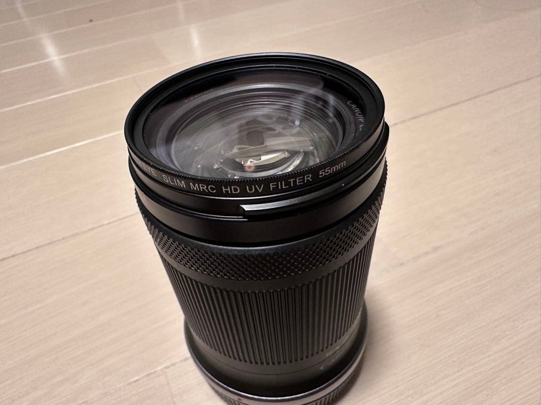 Canon rf s 18-150mm f3.5-6.3＋uvフィルタ