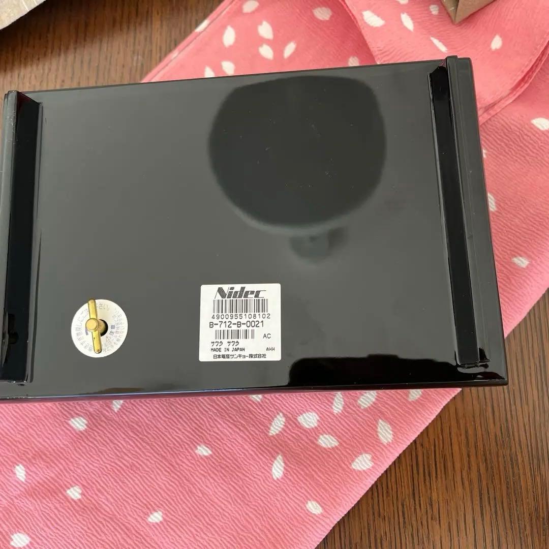 会津塗宝石箱オルゴール 桜 ~さくらさくらニデックインスツルメンツ オルゴール