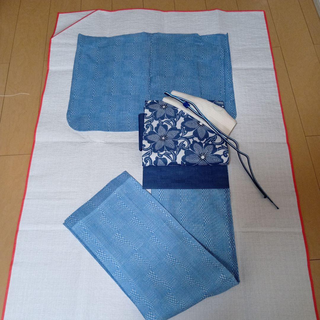 竺仙　絹紅梅 手縫い