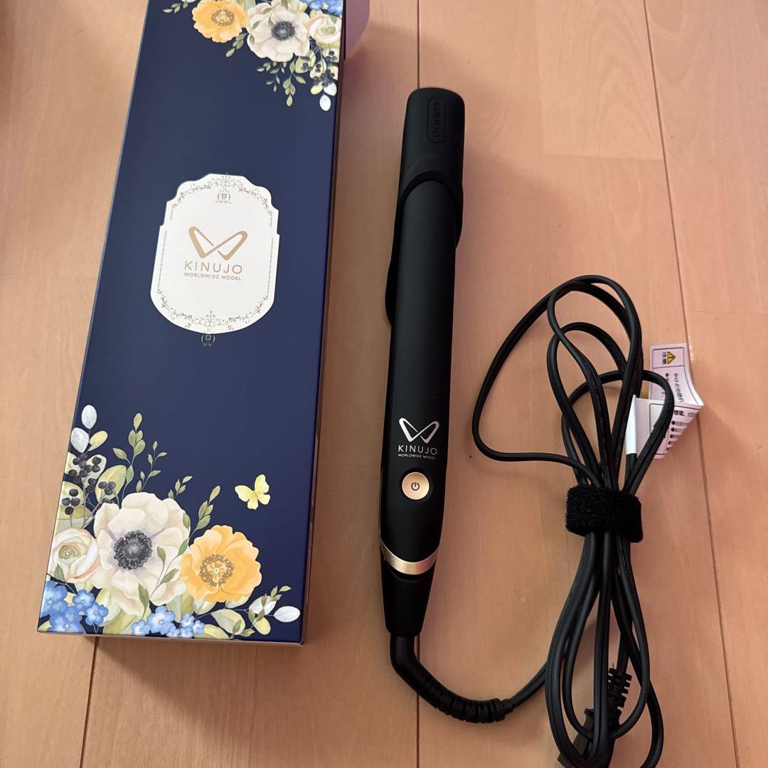 KINUJO ストレートヘアアイロン ブラック