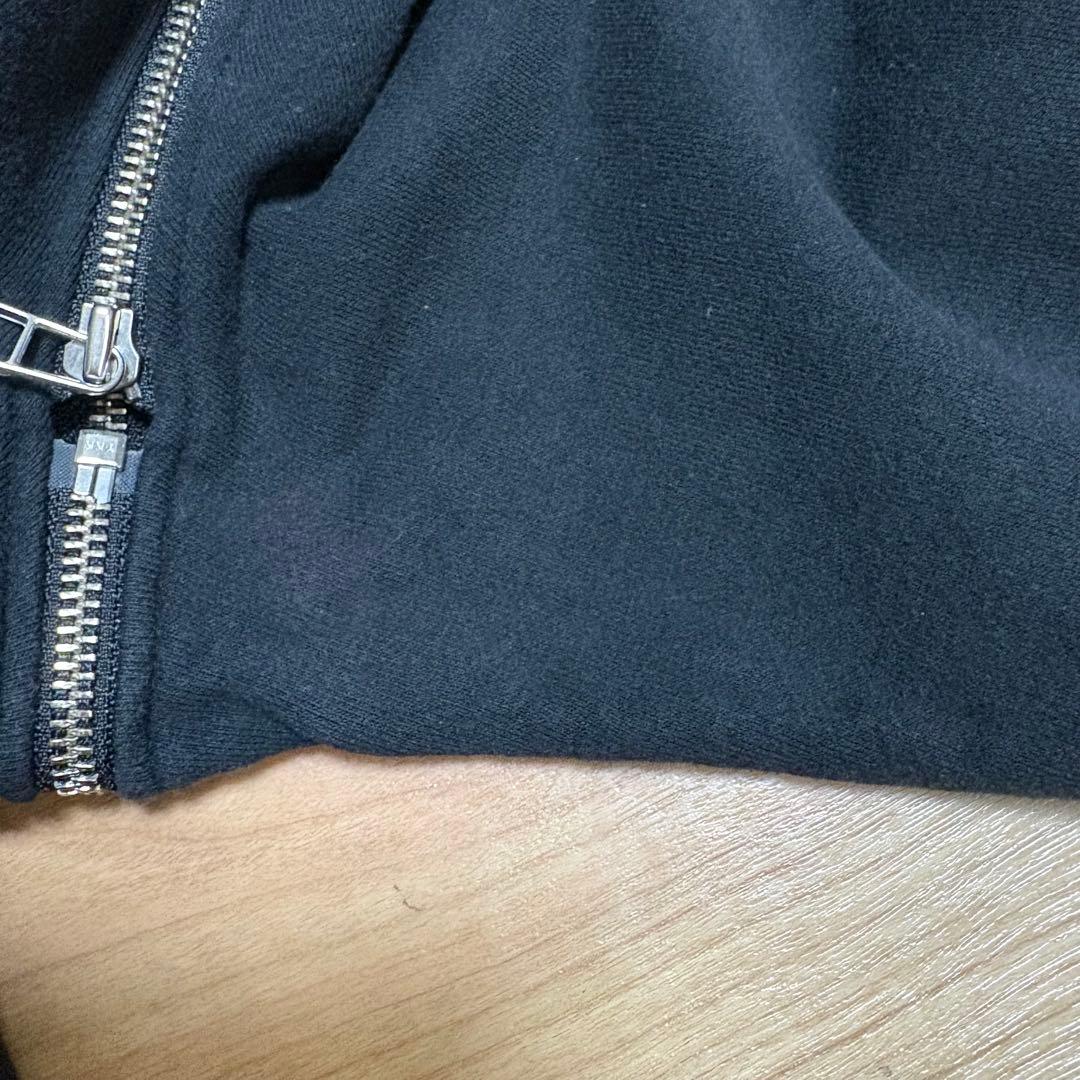 hysteric glamour スタッズ　ジップアップ2wayパーカー