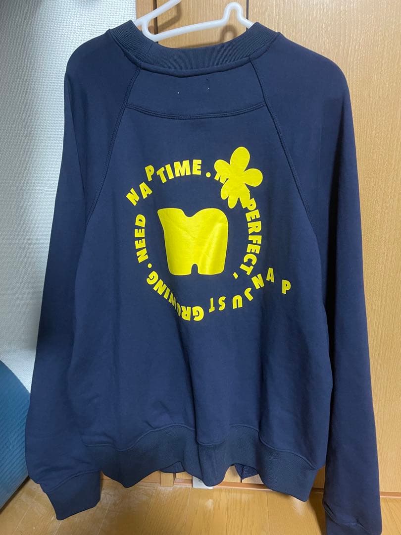 ナップタイム スウェット ネイビー上Mサイズ下Sサイズ