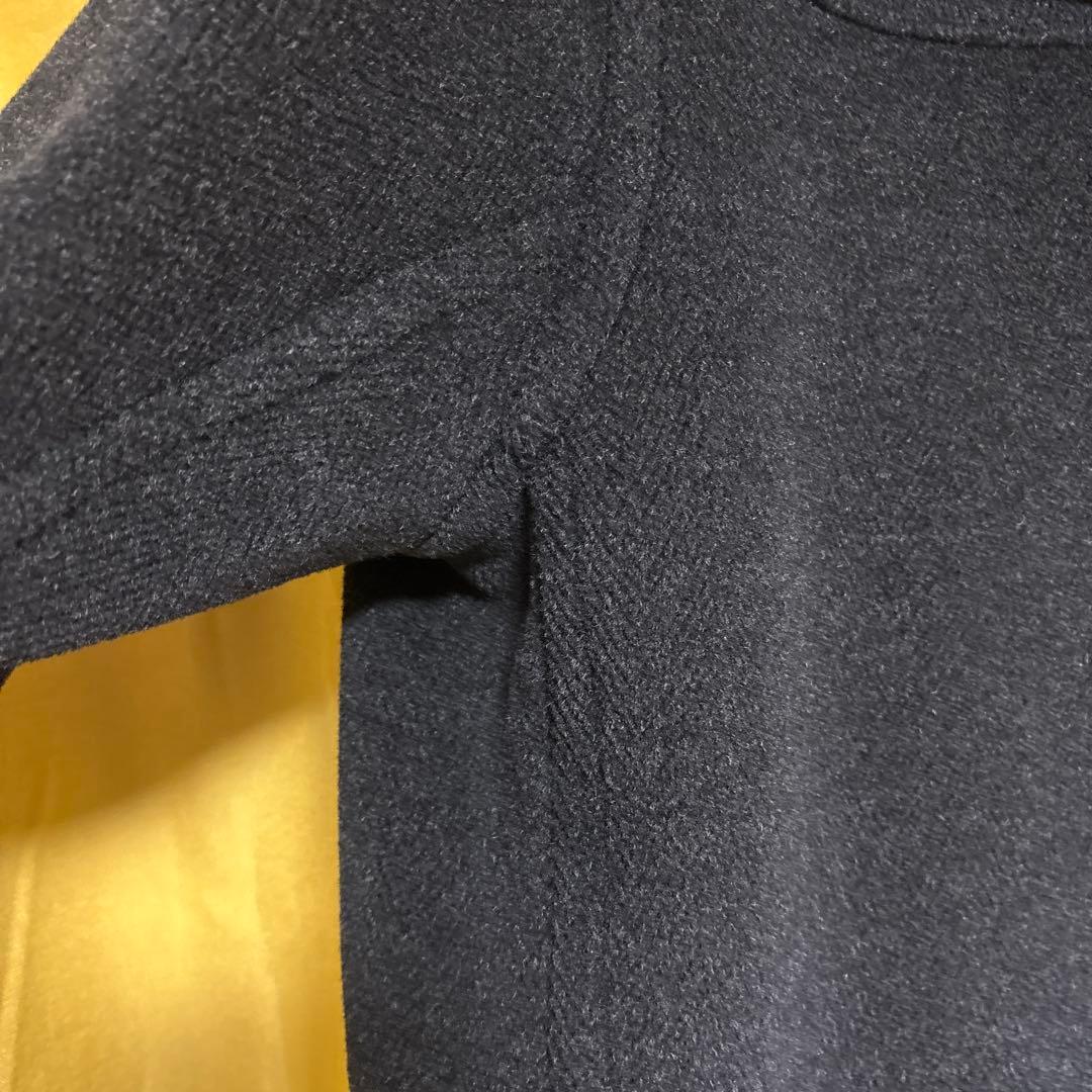 超極上品　インバーティア ロングダッフルコート メンズ チャコール 36=S