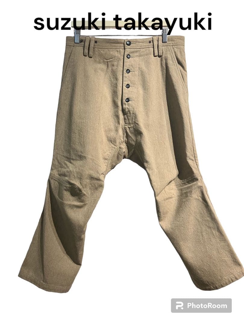 人気　suzuki takayuki ウール　サルエルパンツ　スズキタカユキ
