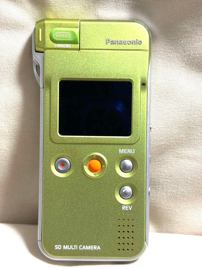 ⭐︎Panasonic⭐︎SV-AS10 SDマルチカメラ グリーン　デジカメ 希少