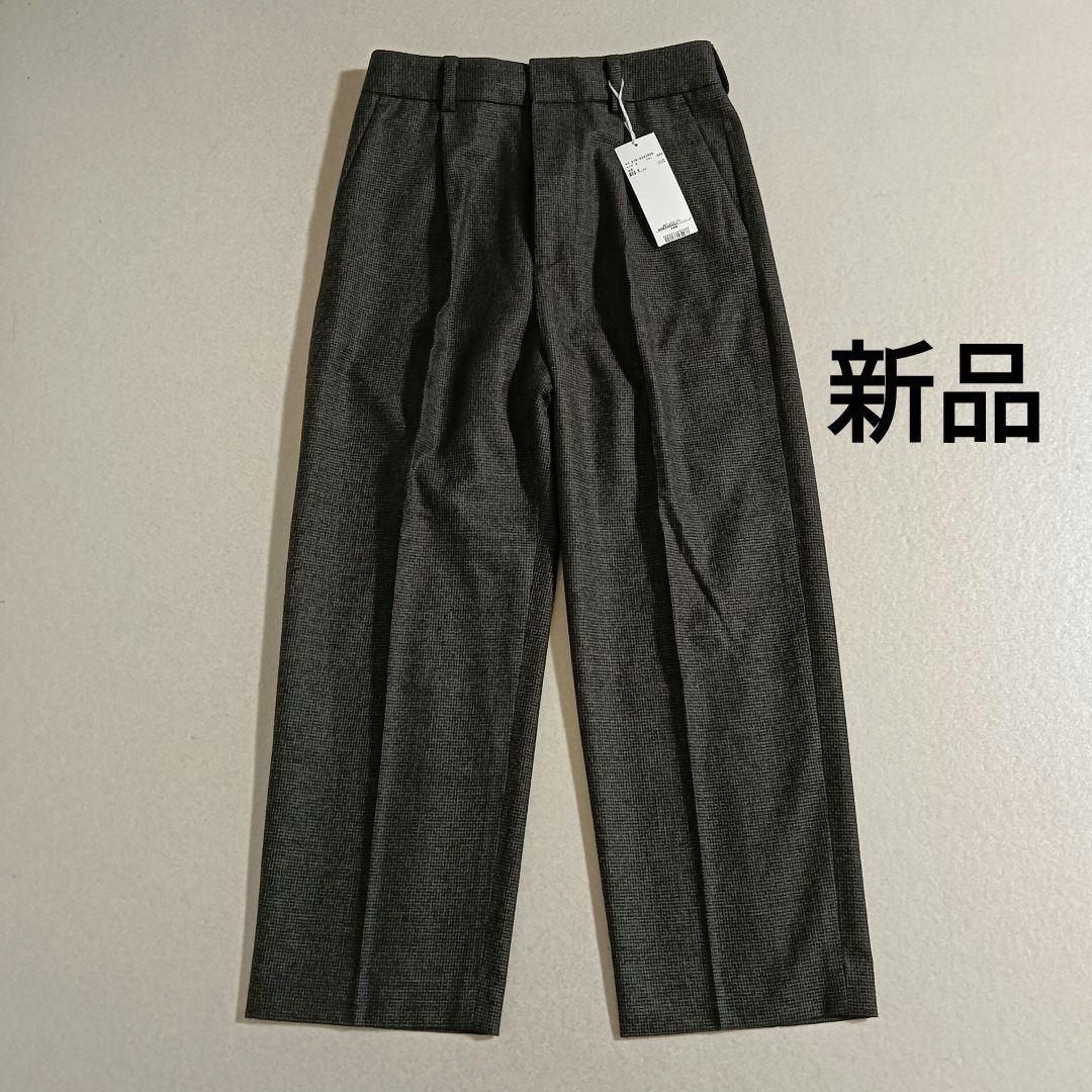 新品タグ付き MARGARET HOWELL ウール100 パンツ 0