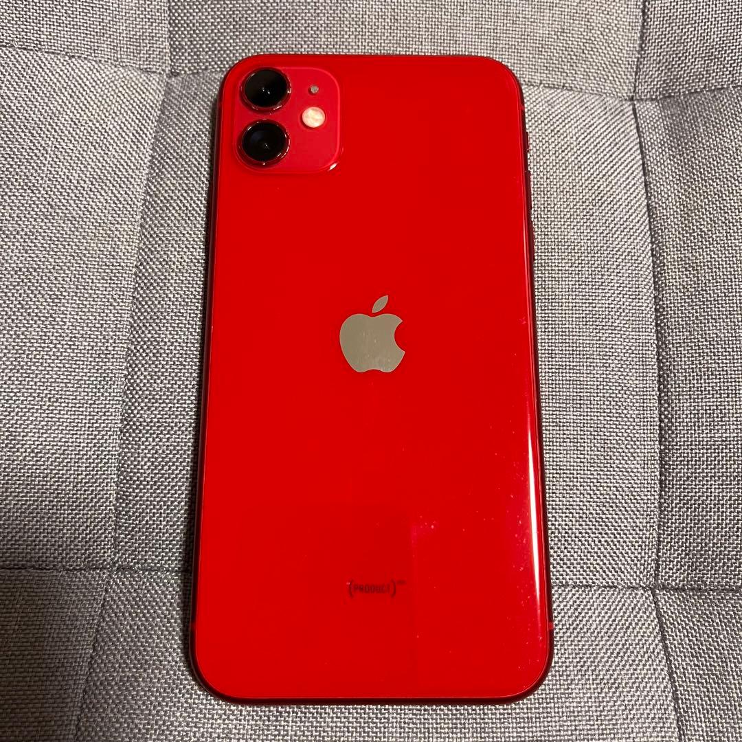 iphone11 128GB 赤色 本体