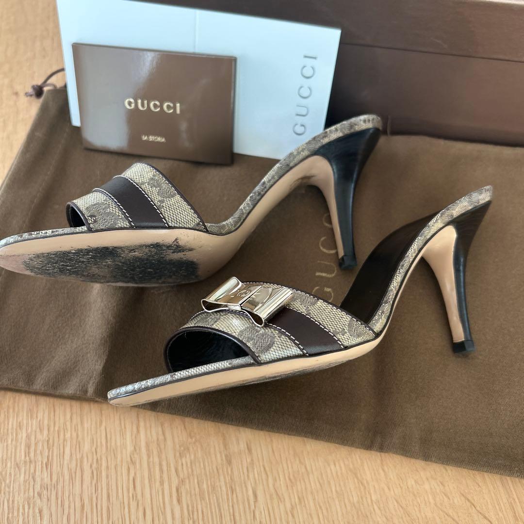 GUCCI ミュール　サイズ23.5