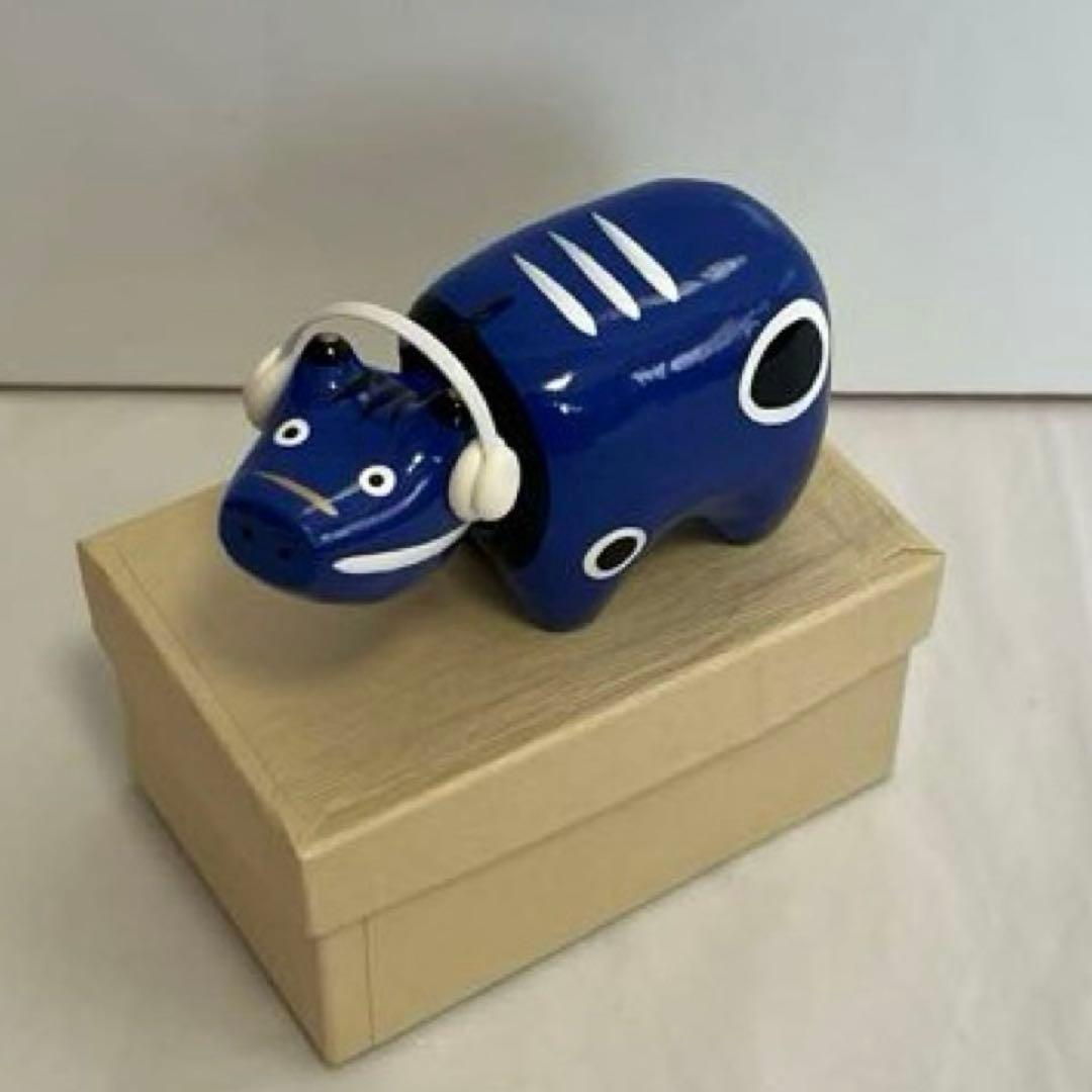 新品 野沢民芸 ヘッドフォンべこ 岩手県 大船渡応援べこ 1号サイズ 赤べこ