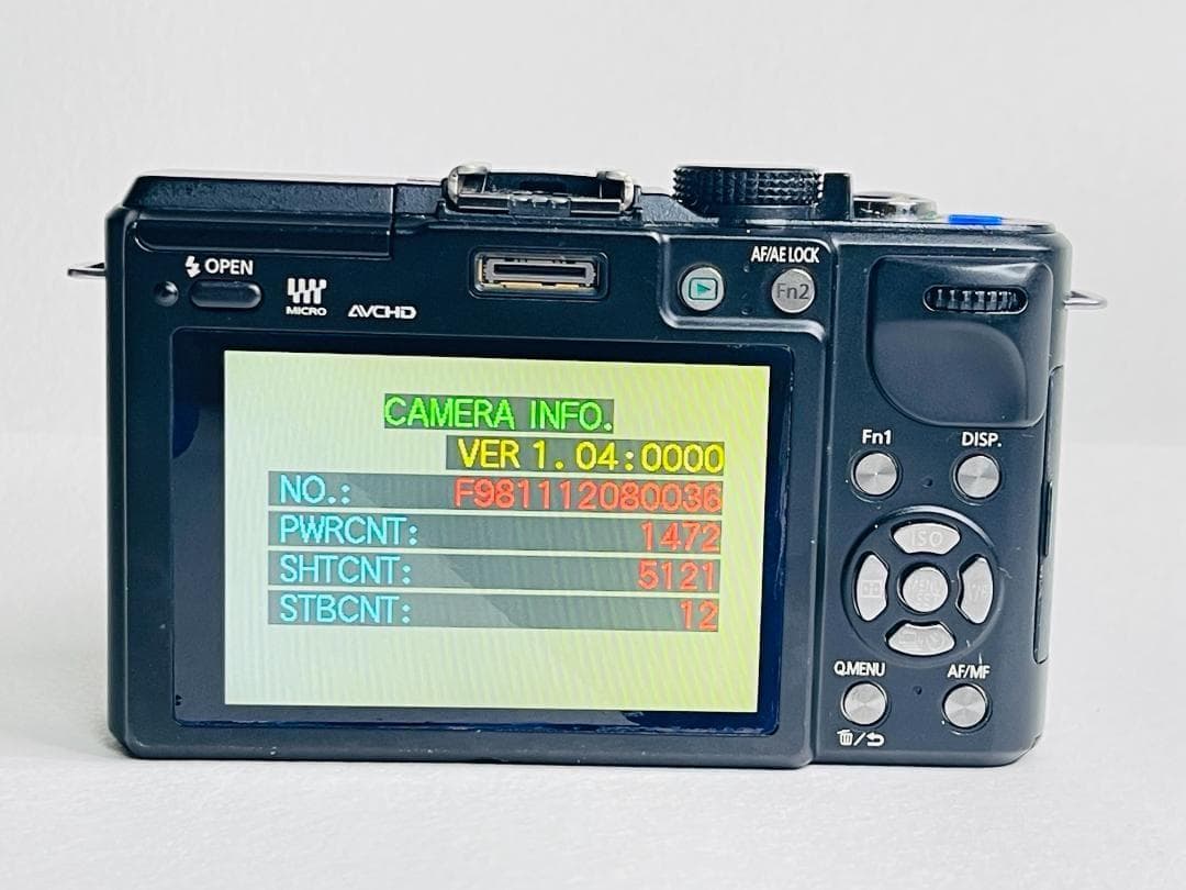 【ショット数5,121回】PANASONIC LUMIX DMC-GX1 ボディ