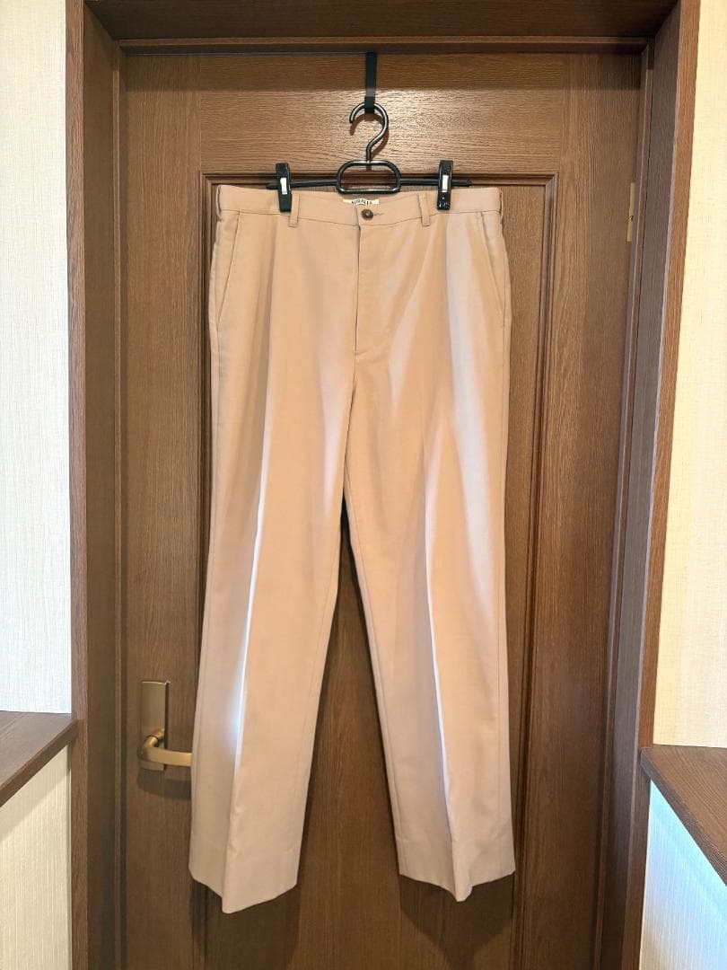 パンツ AURALEE HARD TWIST DOUBLE CLOTH SLACKS