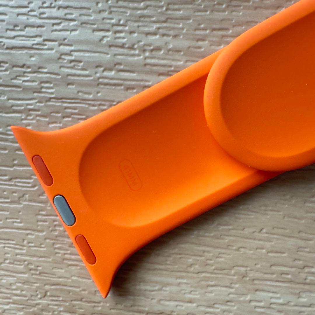 2014 Apple Watch エルメス　オレンジ　シリコンスポーツバンド