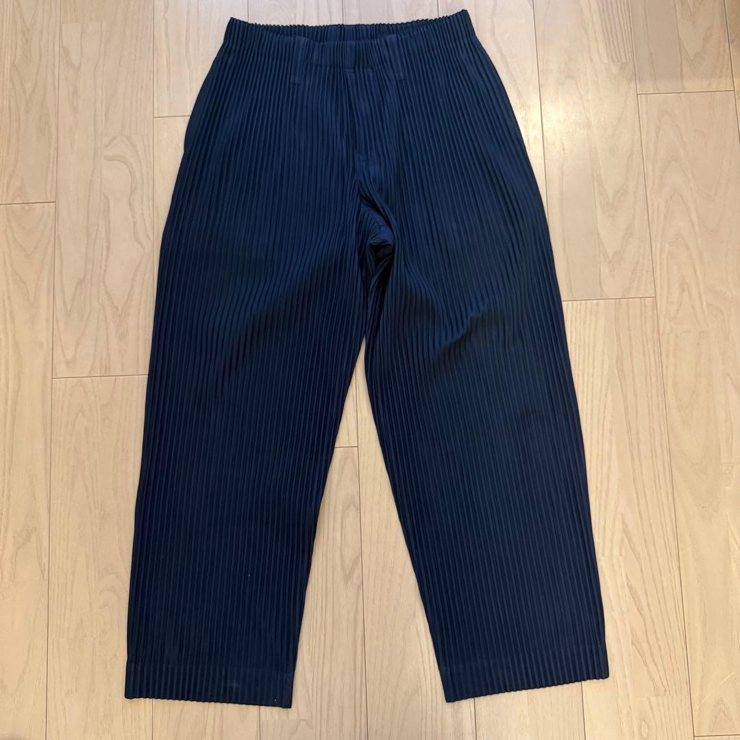 HOMME PLISSÉ ISSEY MIYAKE ネイビー プリーツ